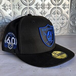 Black and Blue Raiders Cap